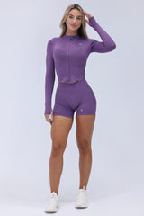 Violet Zip Jacket