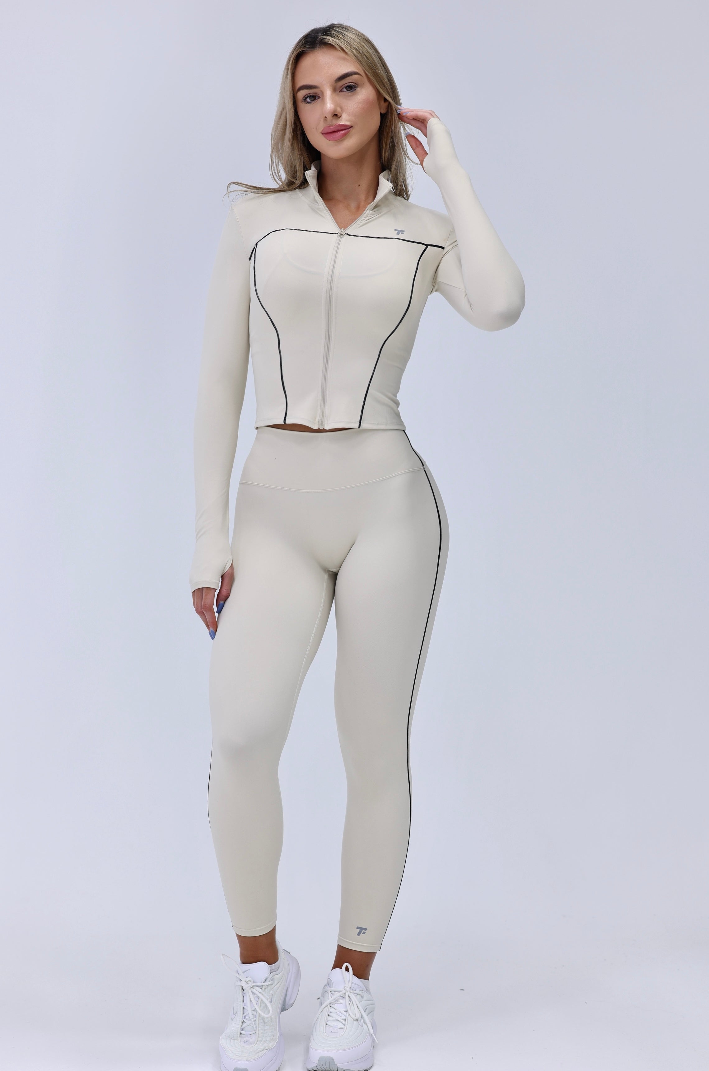 Taupe Slim Fit Jacket