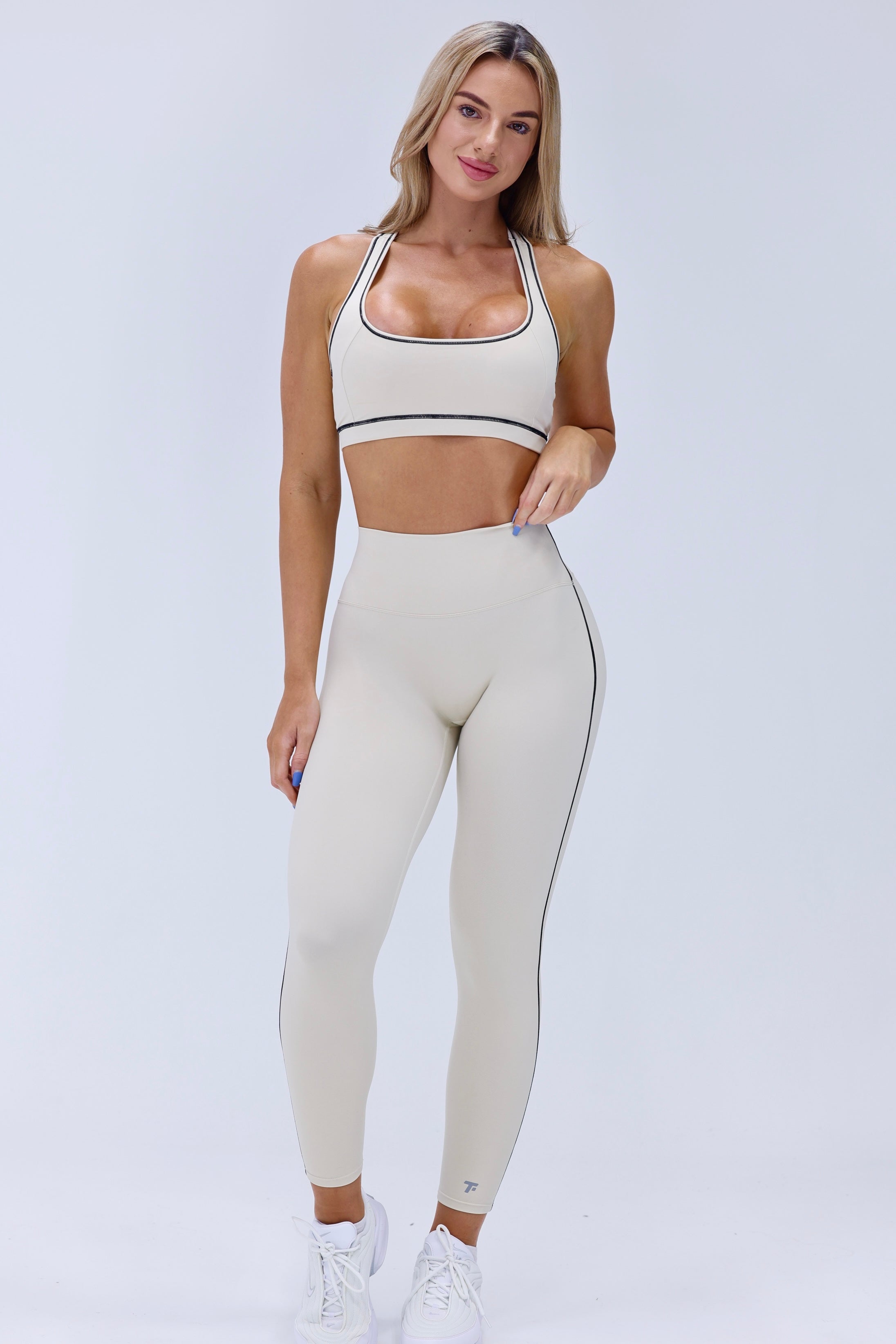 Taupe Slim Fit Leggings