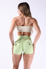 Contour Pocket Shorts Green