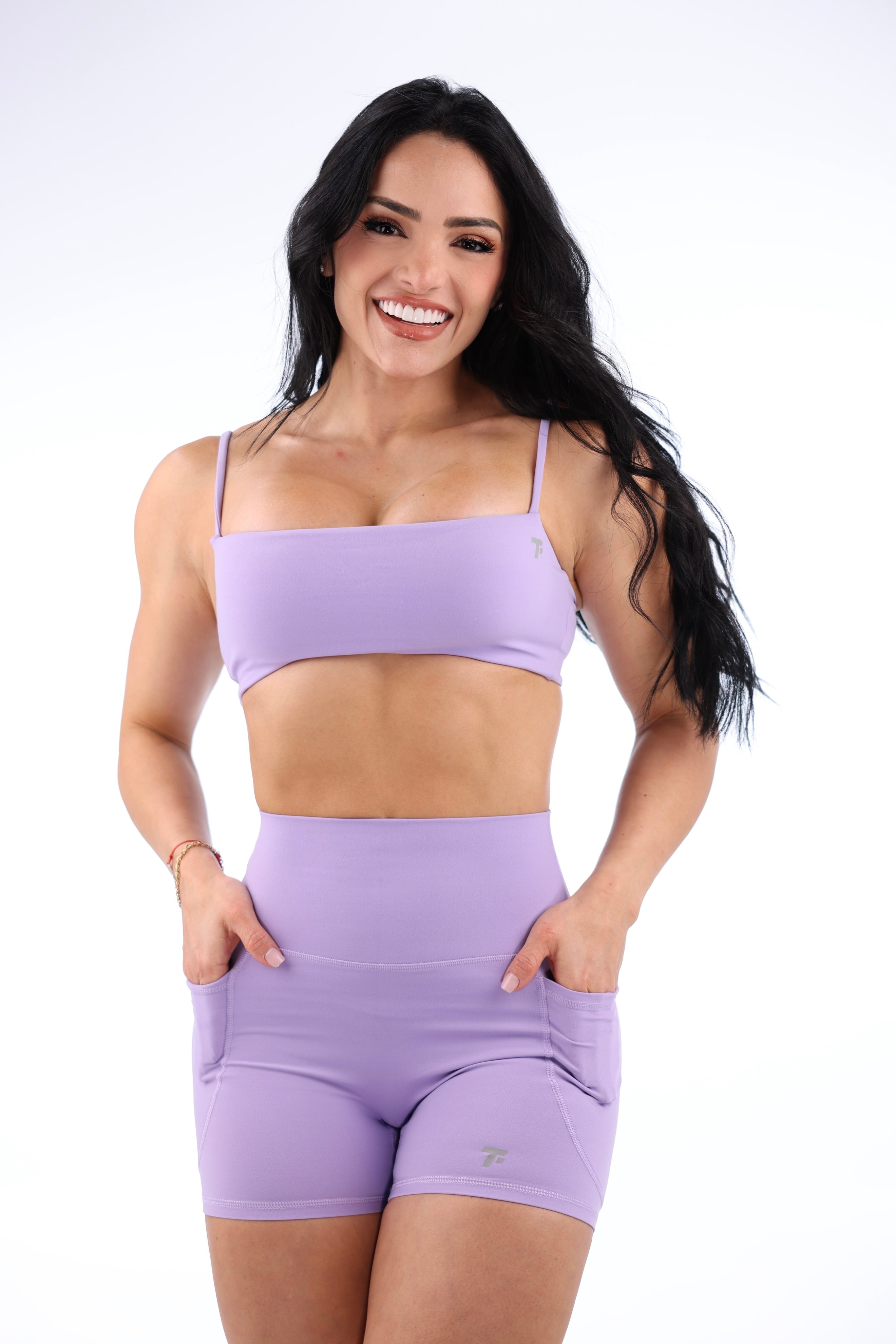 Lilac Flex Shorts