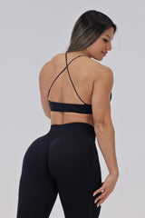 Contour Fit Top Black