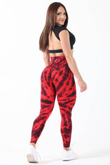 Smash Red Leggings