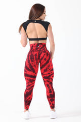 Smash Red Leggings