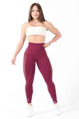 Curves Wine Leggings