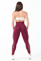 Curves Wine Leggings