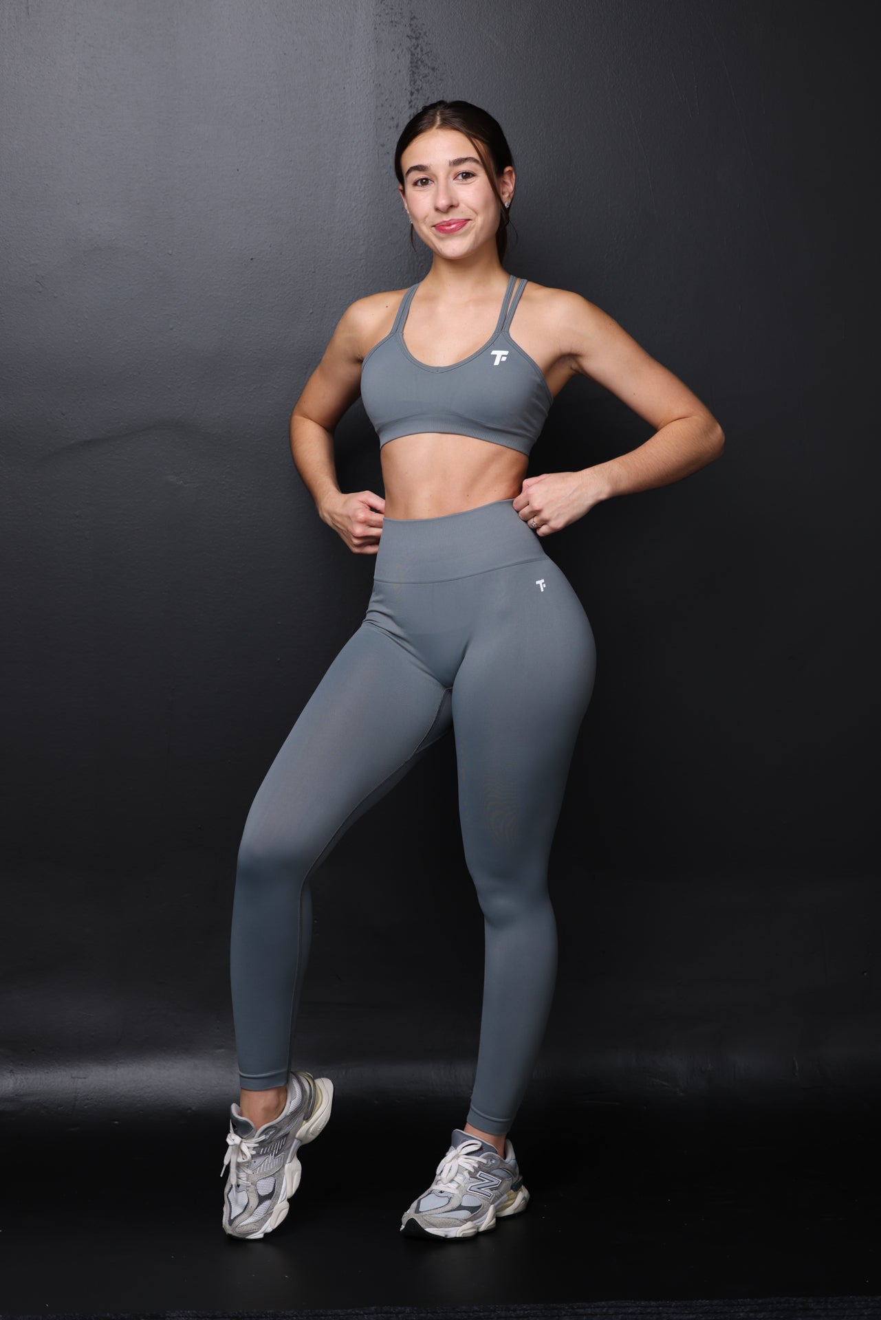 Active Motion Gray  Leggings