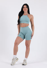 Baby Blue Seamless Shorts